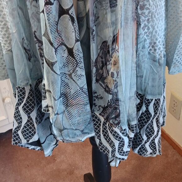 Funsport Sleer Patchwork Jacket. Boho, Fairycore, Whimsigoth - Picture 4 of 12